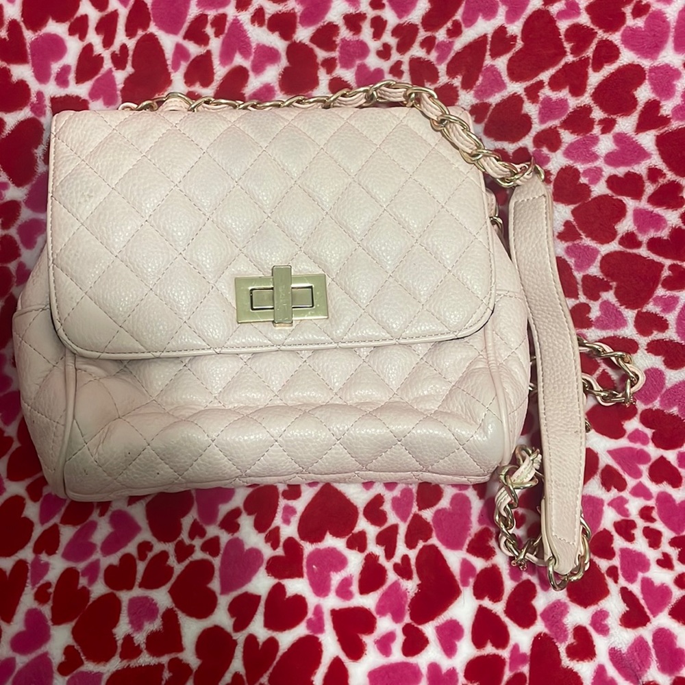 Pink handbag